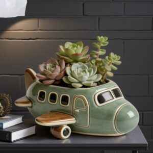 Uçak saksı silikon kalıp no23