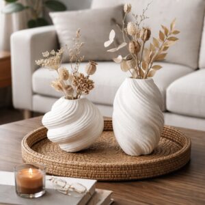 Ahenk vazo 2 li silikon kalıp