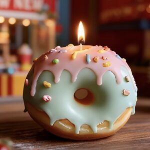 Donut mum silikon kalıp no2