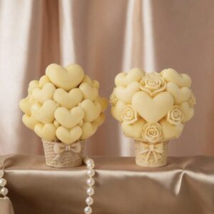 Buket mum silikon kalıp no44