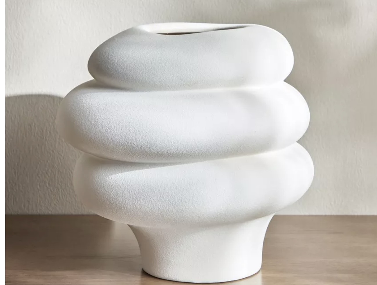 Donut form vazo silikon kalıp 28 cm - Görsel 2