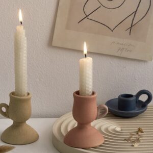 2 li şamdan mumluk silikon kalıp no6