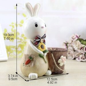 Tavşan saksı silikon kalıp no22