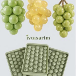Üzüm 30 lu sabun mum kalıp