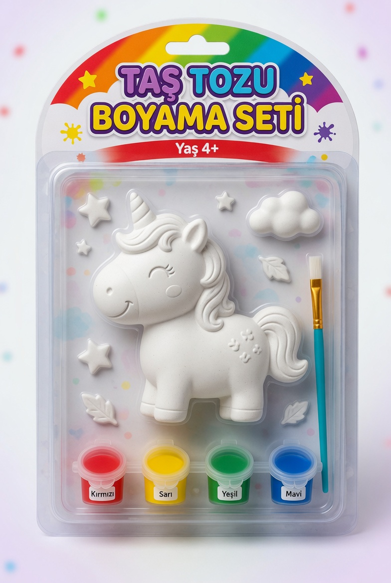 Boyama set silikon kalıpları 1 adet - Görsel 16