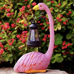 Flamingo Fenerli bahçe süsü silikon kalıp